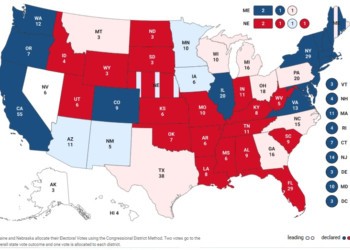 REZULTATE LIVE. Joe Biden își consolidează poziția în fața lui Donald Trump, în alegerile prezidențiale din SUA. Statele care vor decide soarta alegerilor sunt Arizona, Pennsylvania, Carolina de Nord, Georgia, Wisconsin și Michigan
