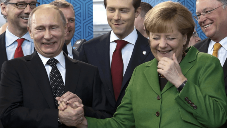 ”GAZORUBLELE”. După Rusia, Germania e cea mai înverșunată inamică a re-Unirii celor două state românești. Tovărășia Merkel-Putin a transformat R.Moldova într-o zonă de spălare a banilor rusești meniți să corupă oficiali germani. Cum e finanțată, via Berlin, agentura Rusiei din stânga Prutului