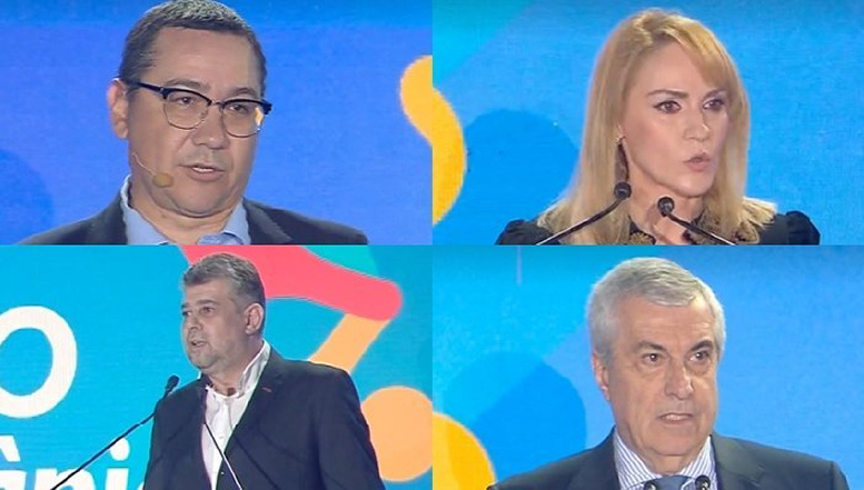VIDEO Congresul PCR new age: mireasa Ponta și pretendenții Firea, Ciolacu, Tăriceanu și comunistul Claudiu Crăciun