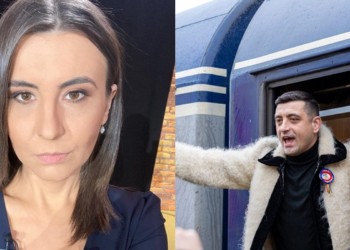 Ioana Constantin: "Parlamentul României să explice cum se poate ca George Simion, care e interzis în R. Moldova, să fie membru al comisiei parlamentare pentru R. Moldova!"